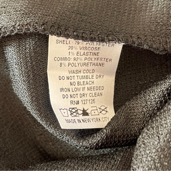 Loup Sleeveless Mock Turtleneck Black Mini Dress - Picture 8 of 13